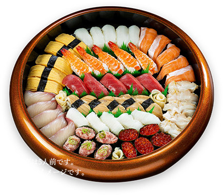 宅配すし 金しゃり お寿司の出前 デリバリー 配達注文 回転寿司のマリンポリス